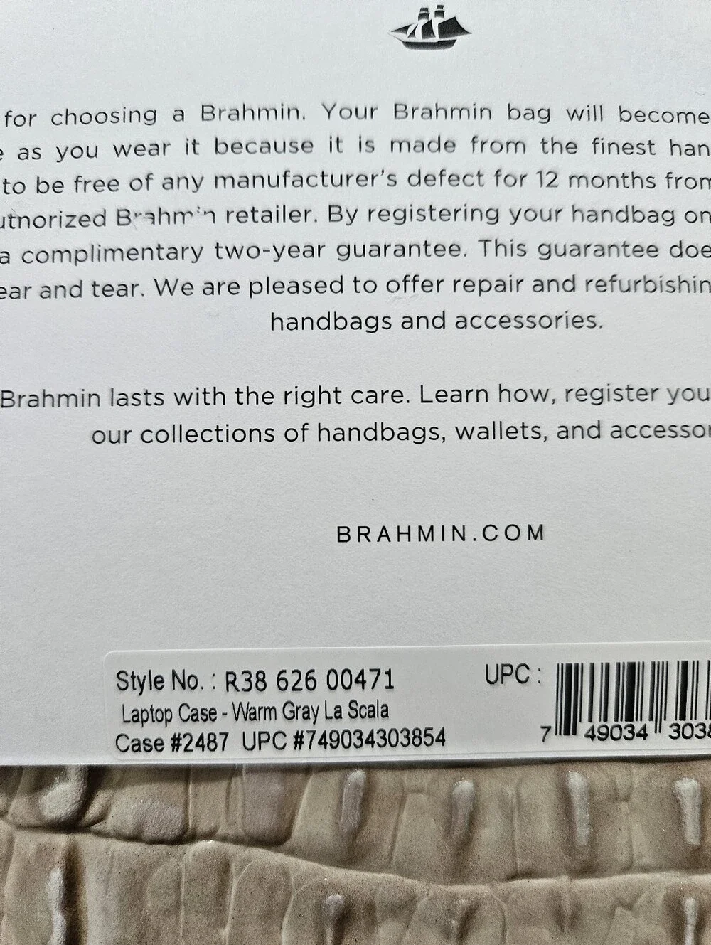 Brahmin Laptop Case